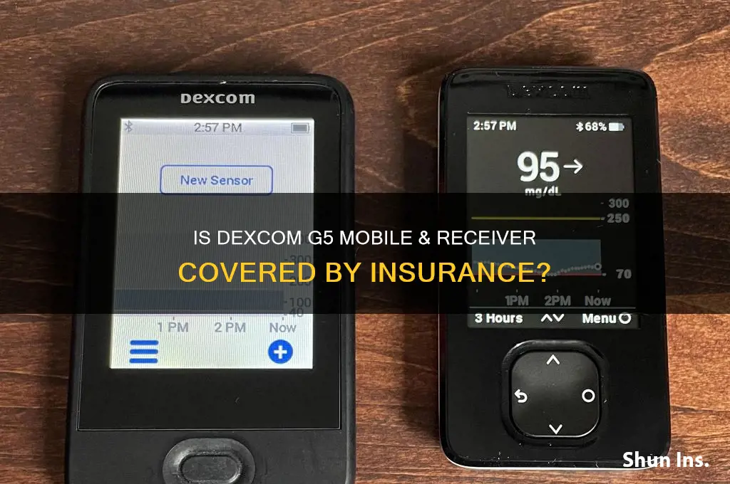 is dexcom g5 mobil & receivercovered by insurance