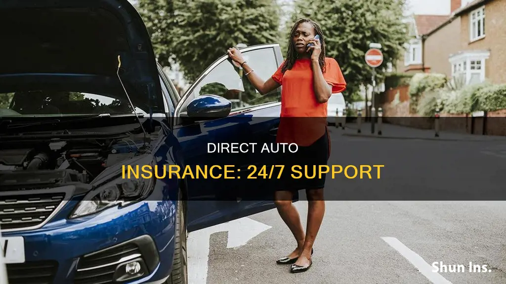 is direct auto insurance 24 hour customer service