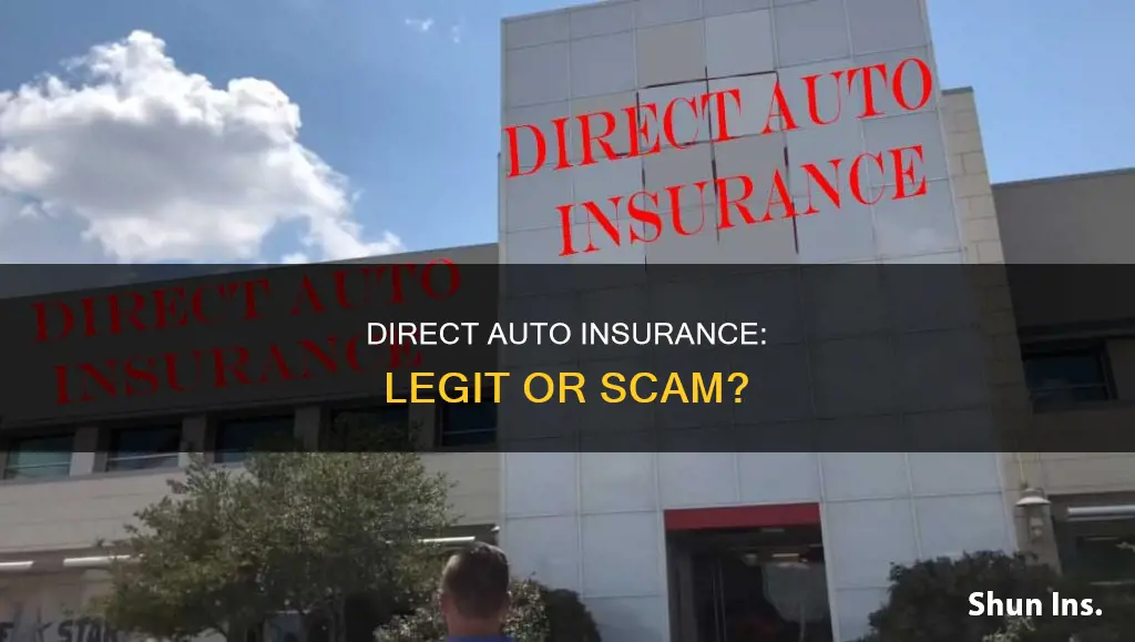 is direct auto insurance real