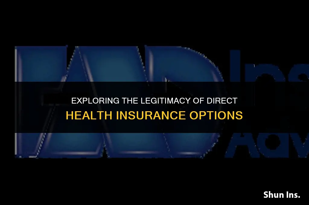 is direct health insurance legit