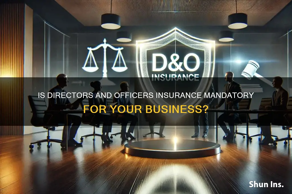 is director and officers insurance mandatory