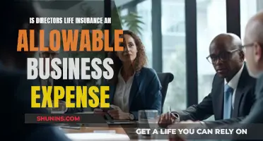 Is Director's Life Insurance a Deductible Business Expense?