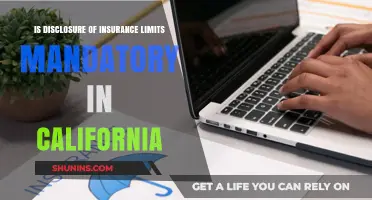 California Insurance Limits Disclosure: Mandatory or Optional for Policyholders?