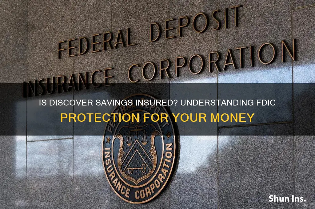 is discover savings insured