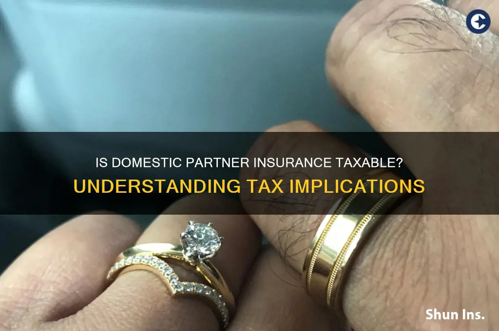is domestic partner insurance taxable