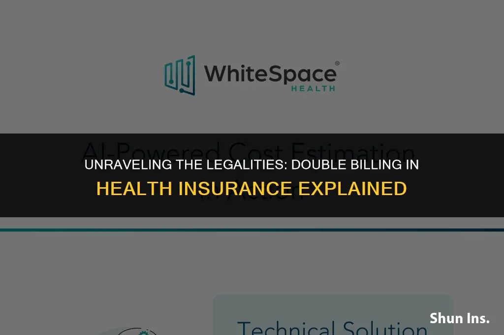 is double billing illegal in health insurance