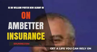 Is Dr. William Porter in New Albany, IN on Ambetter Insurance?