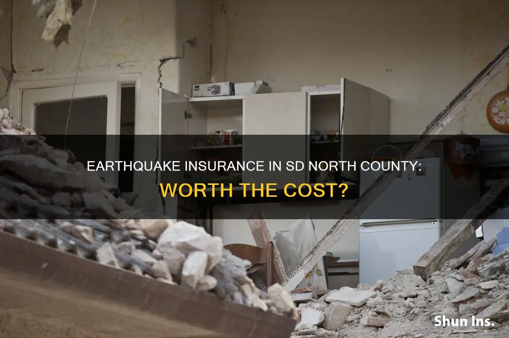 is earthquake insurance in sd north county worth it