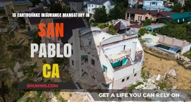 Is Earthquake Insurance Required in San Pablo, California?