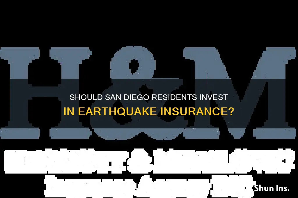 is earthquake insurance necessary in san diego
