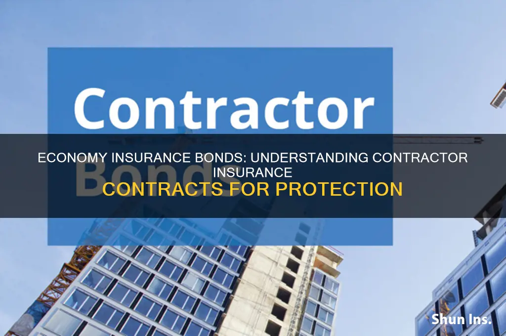 is economy insurance bond contractor insurance contract