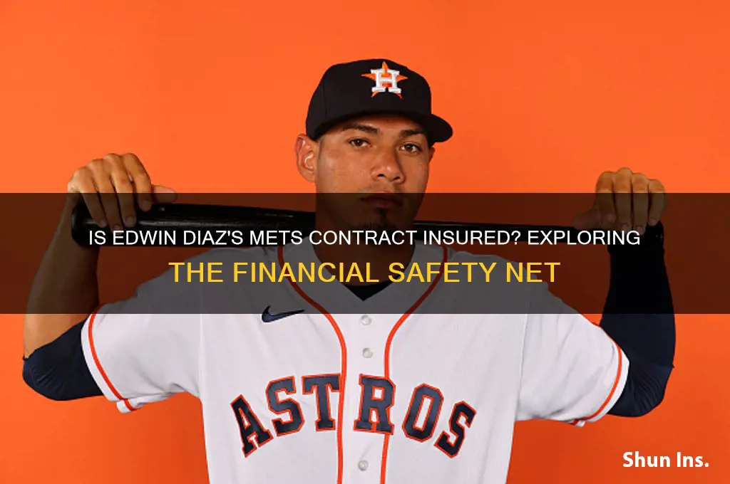 is edwin diaz contract insured