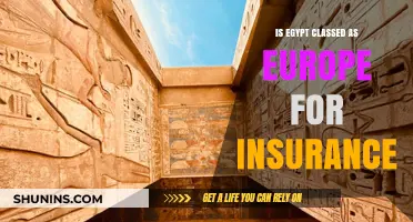 Is Egypt Considered Part of Europe for Insurance Purposes?