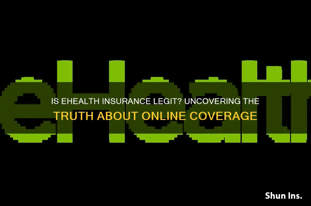is ehealth insurance legit