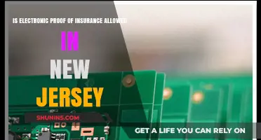 Is Electronic Proof of Insurance Valid in New Jersey?