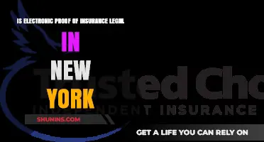 Is Electronic Proof of Insurance Legal in New York?