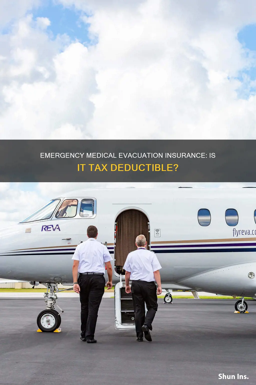 is emergency medical evacuation insurance deductable