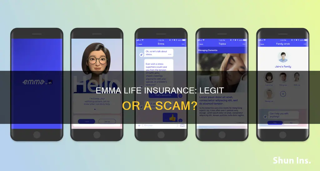 is emma life insurance legit