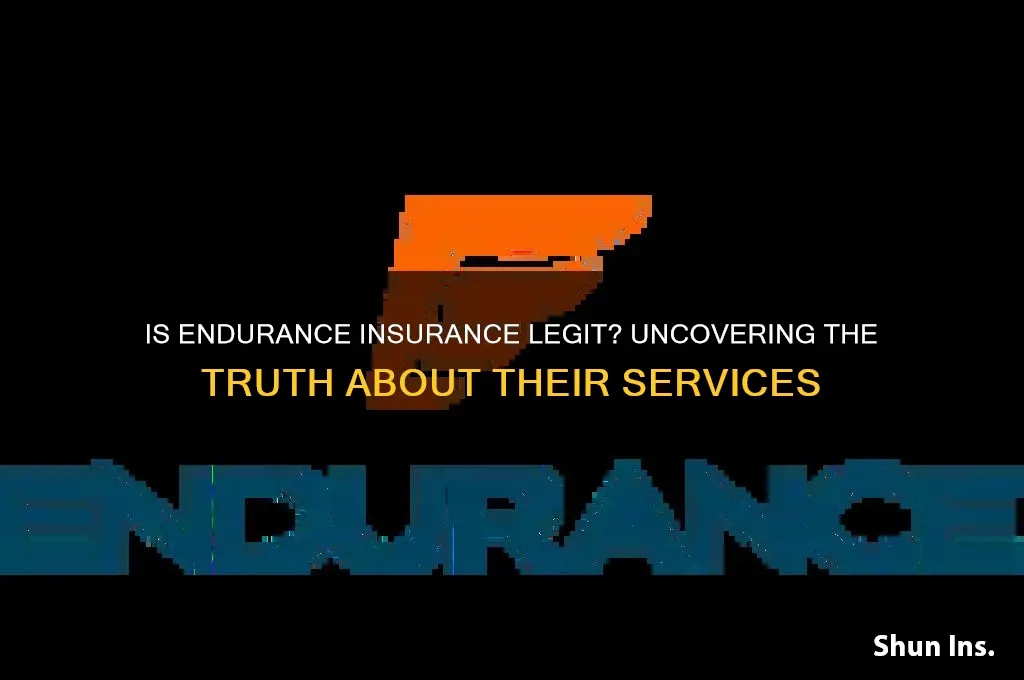 is endurance insurance legit
