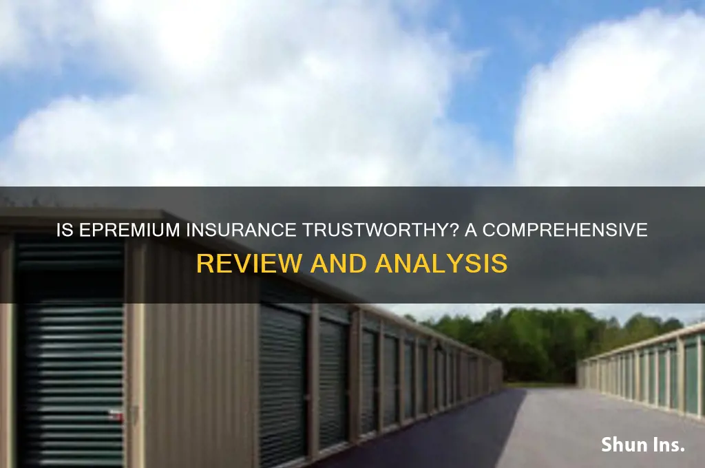is epremium insurance trust worthy