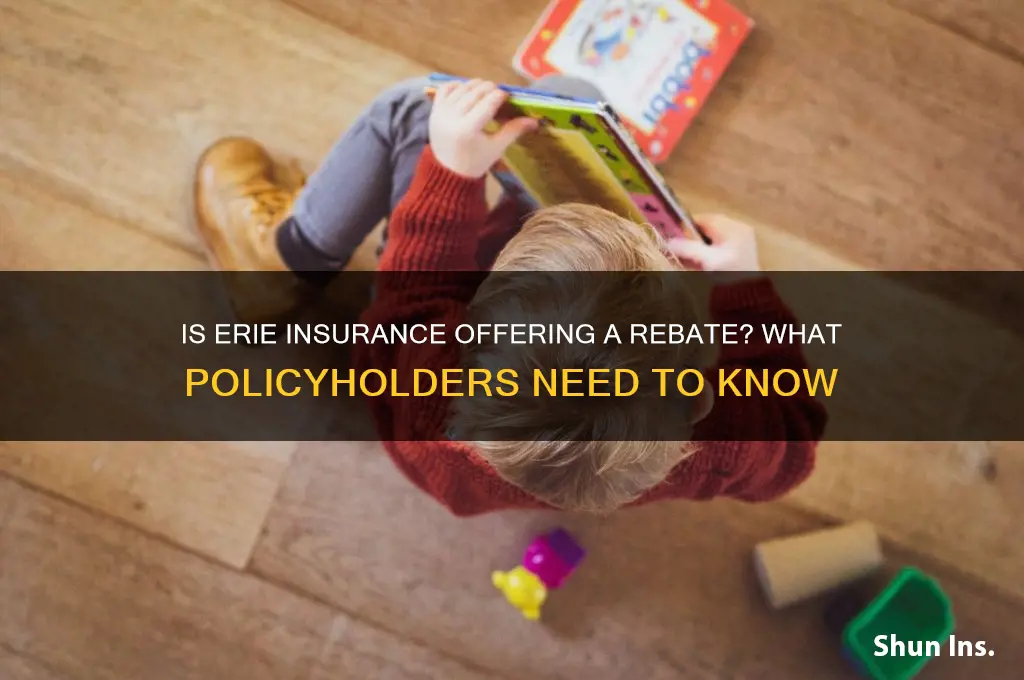 is erie insurance giving a rebate