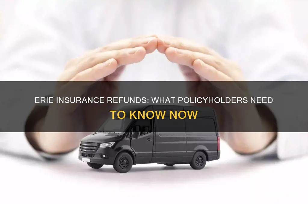 is erie insurance giving a refund