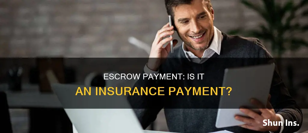 is escrow payment an insurance payment