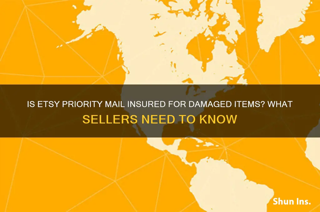 is etsy priority mail insured if damaged