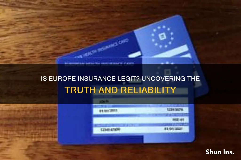 is europe insurance legit