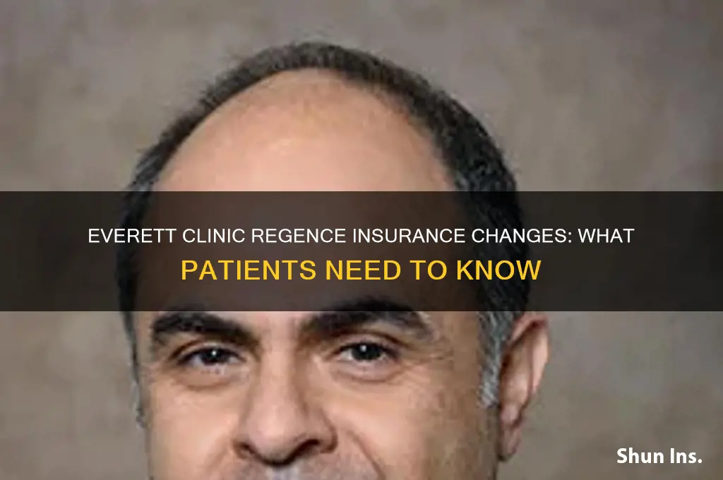 is everett clinic dropping regence insurance