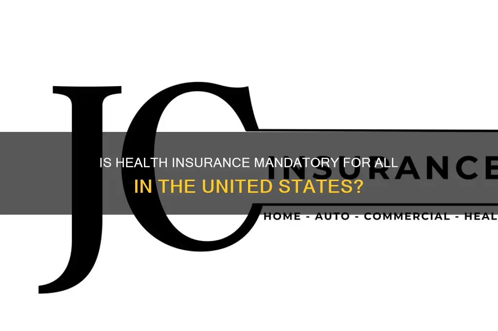 is everyone mandated to have insurance in the us