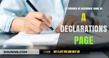 Declarations Page vs. Evidence of Insurance: Understanding the Key Differences