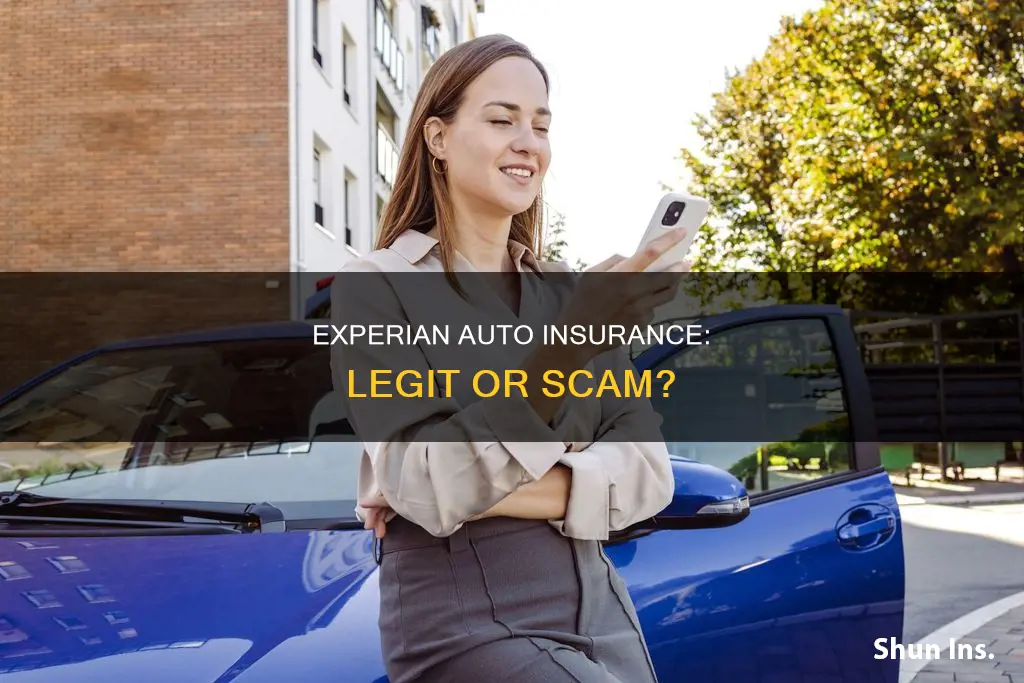 is experian auto insurance legit