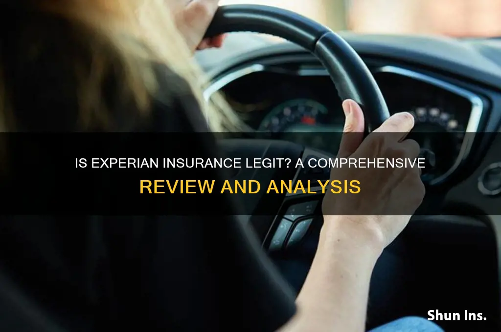 is experian insurance legit