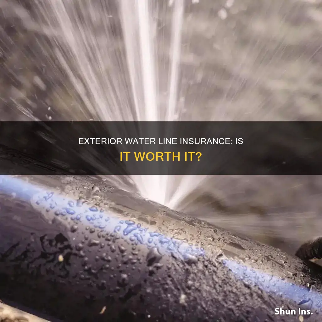 is exterior water line insurance consumer reports