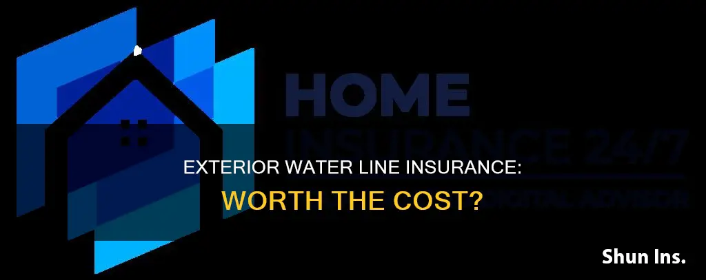 is exterior water line insurance worth it