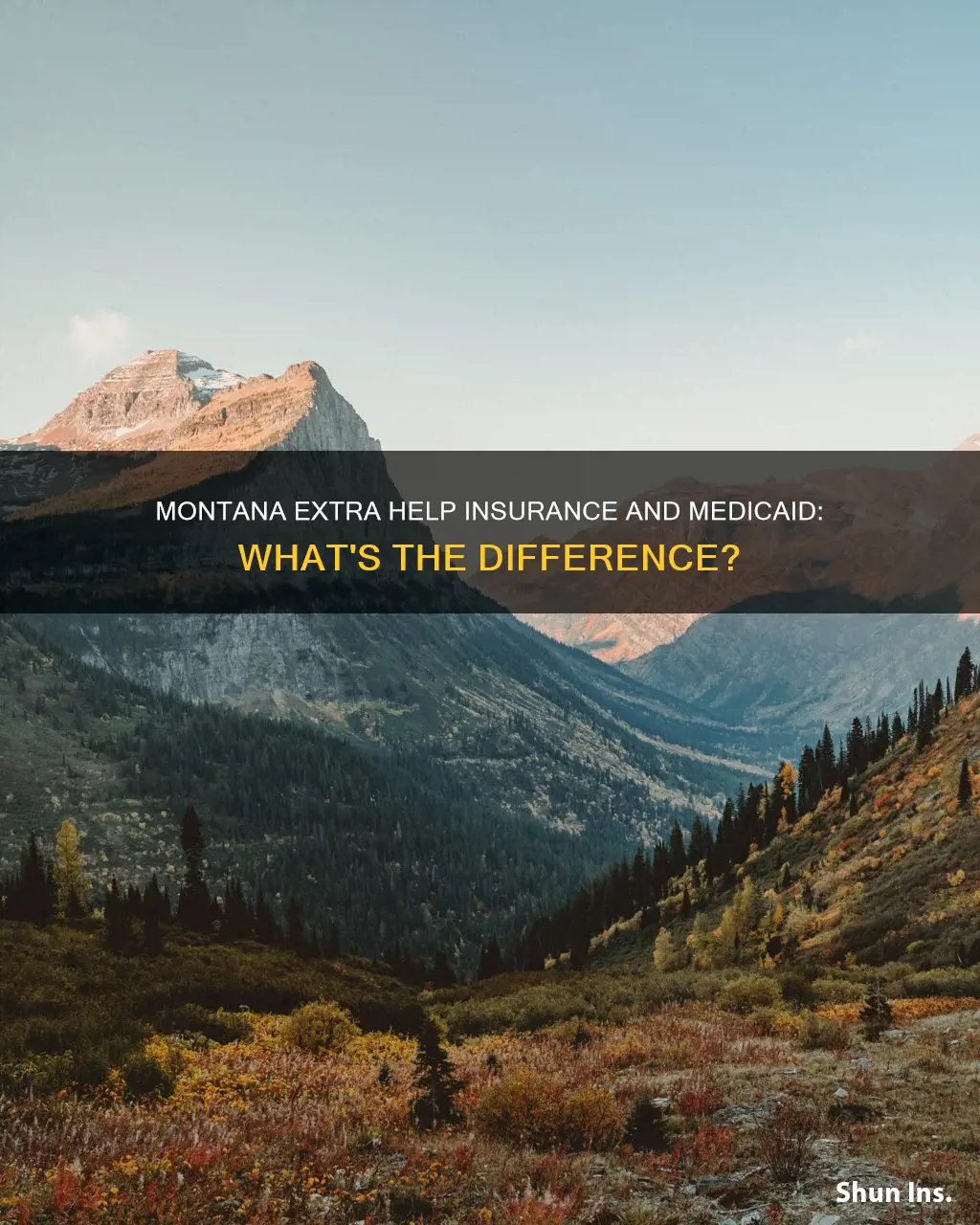 is extra help insurance in montana the same as medicaid