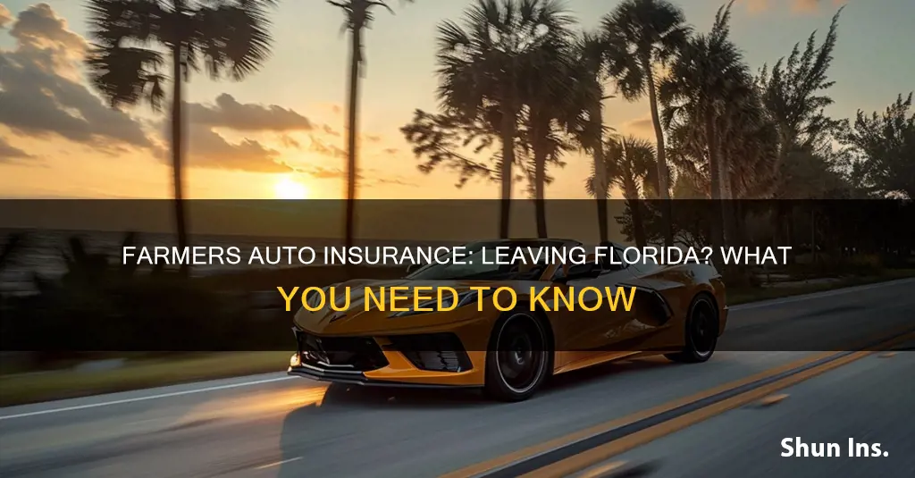 is farmers auto insurance leaving florida