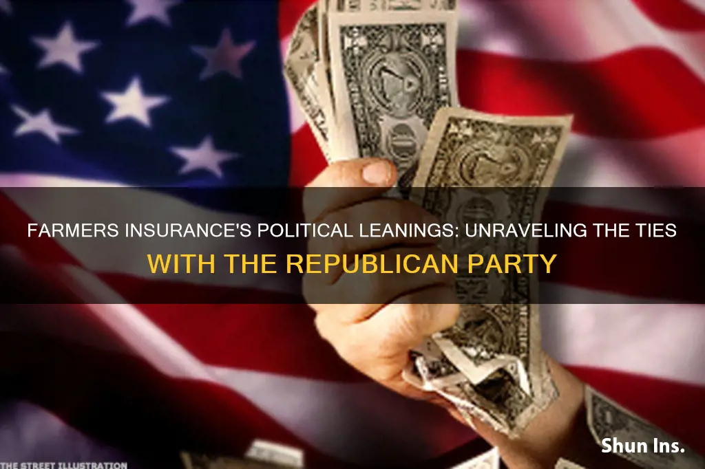 is farmers insurance a contributor to the republican party