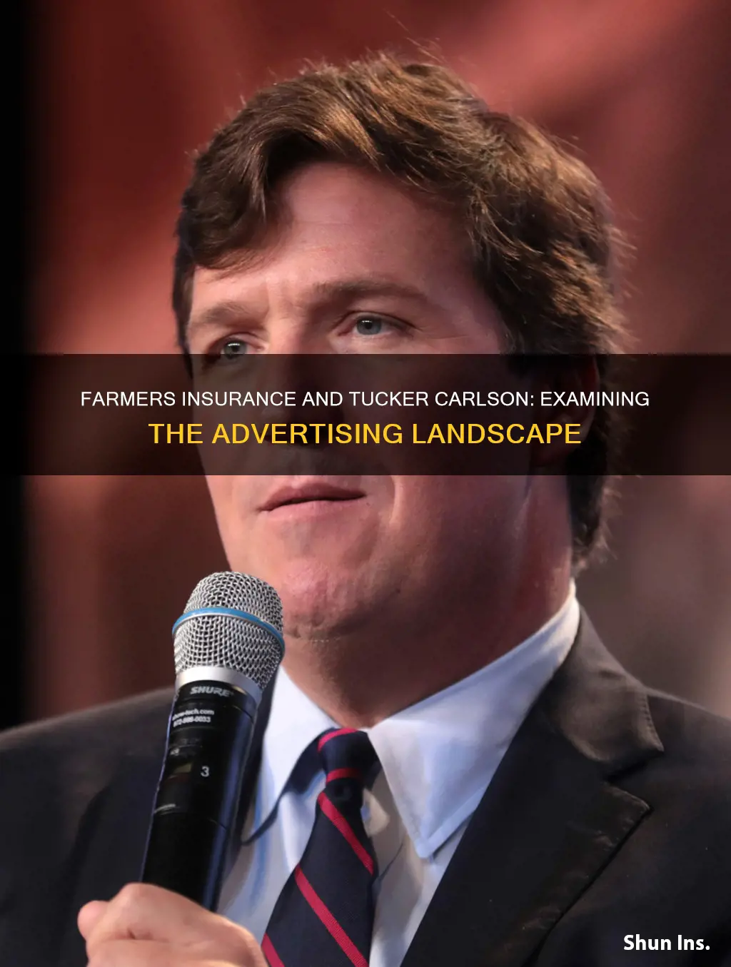 is farmers insurance advertising in tucker carlson