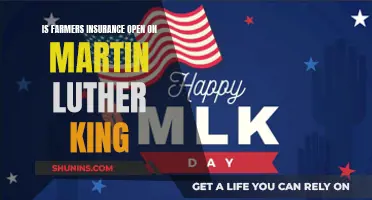 Farmers Insurance Observes Martin Luther King Jr. Day: A Look at Hours and Services