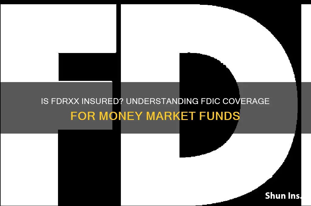 is fdrxx insured