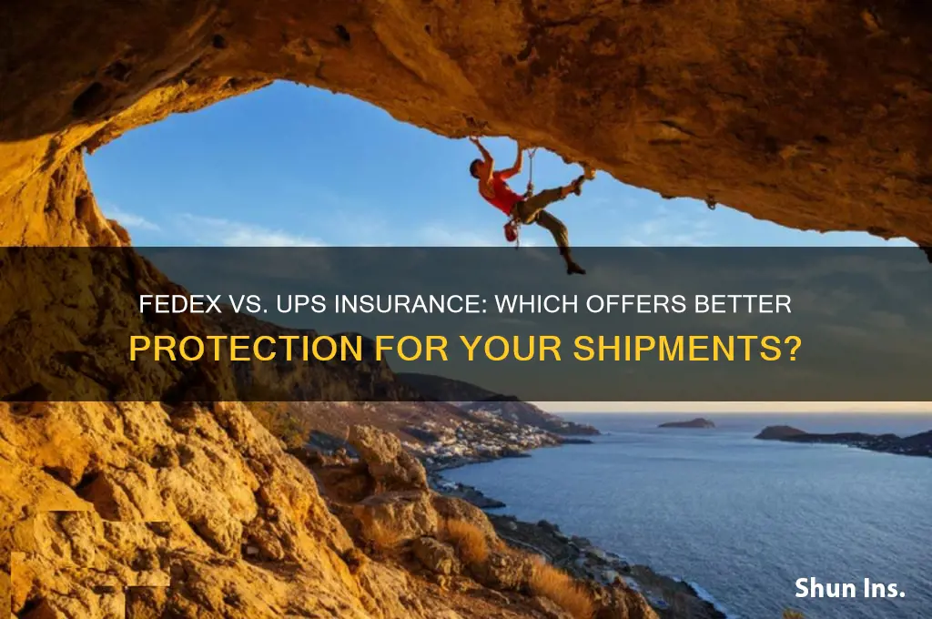 is fed ex or ups insurance better