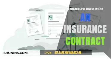 Financial POA Limits: Can It Sign Insurance Contracts?