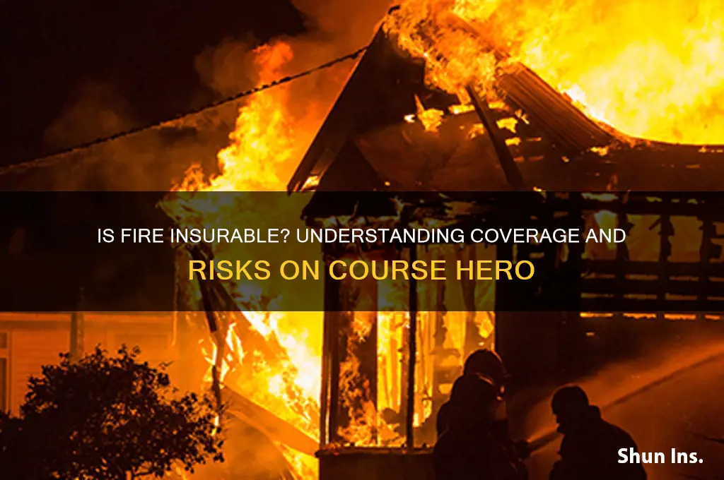 is fire insurable coursehero