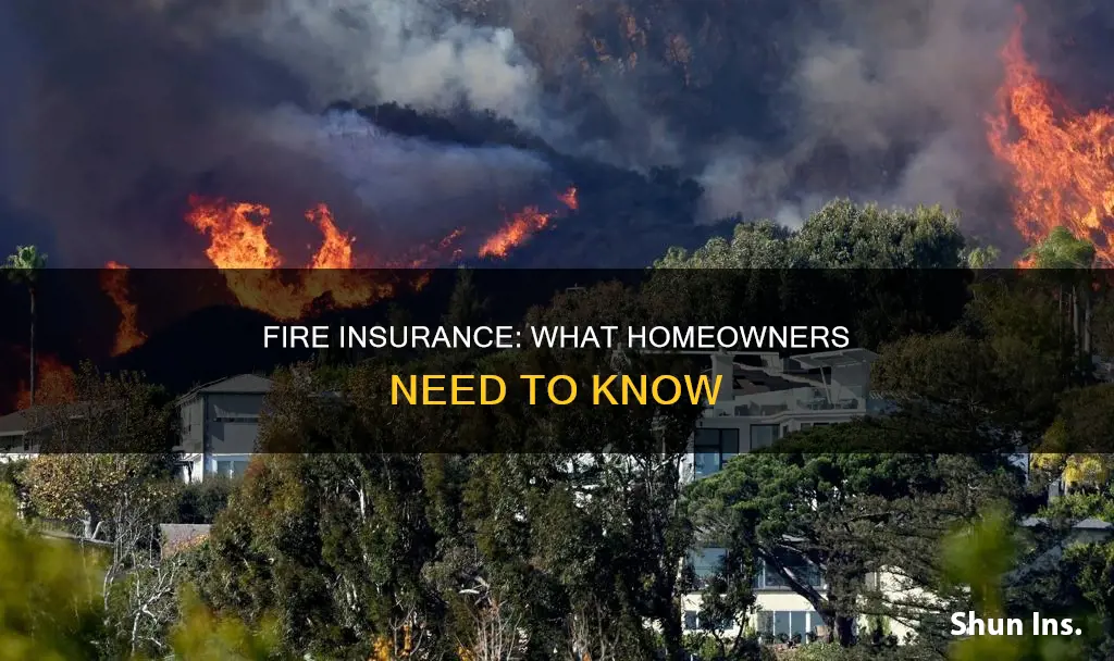 is fire insurance different than homeowners