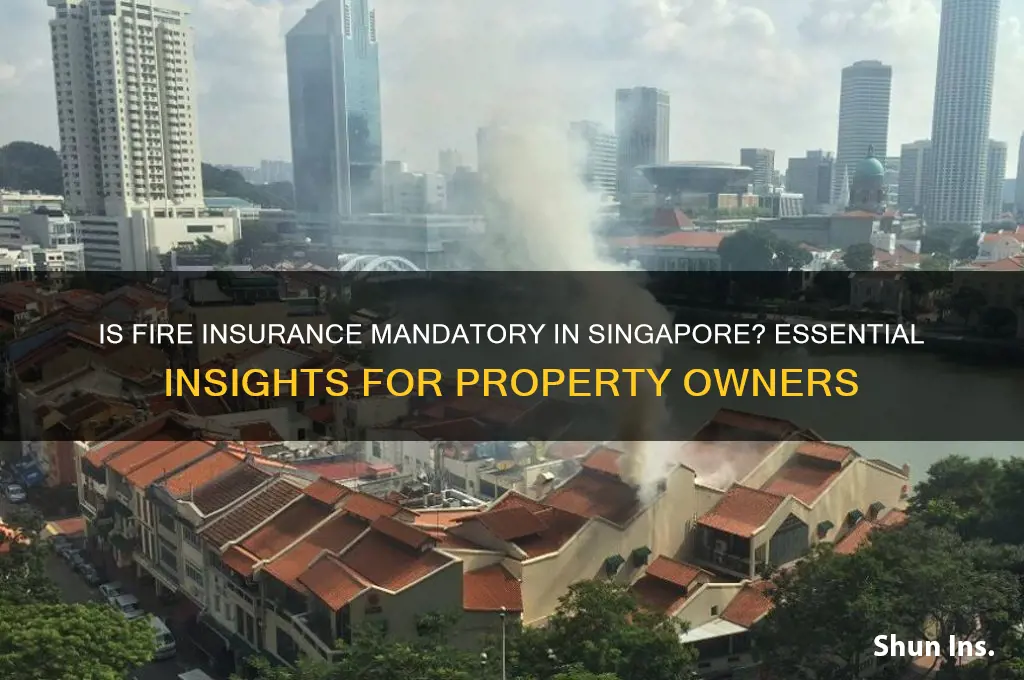 is fire insurance mandatory in singapore