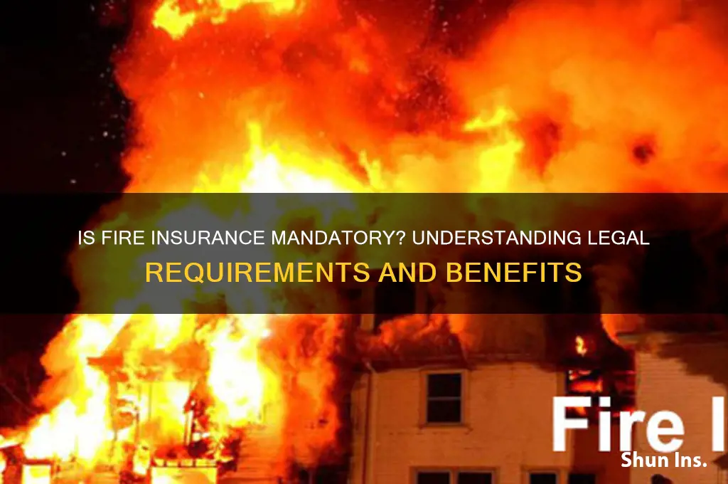 is fire insurance mandatory