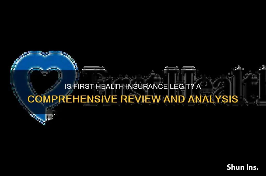 is first health insurance legit