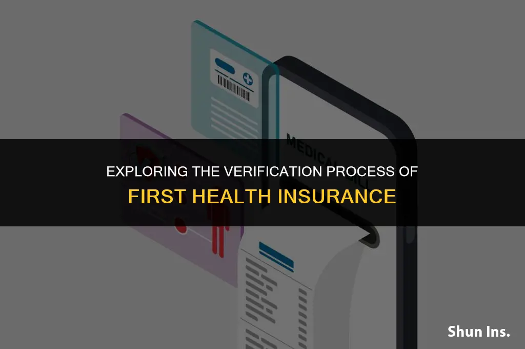 is first health insurance verified